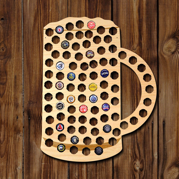 Home Wet Bar Beer Mug Beer Cap Wall Décor Wayfair